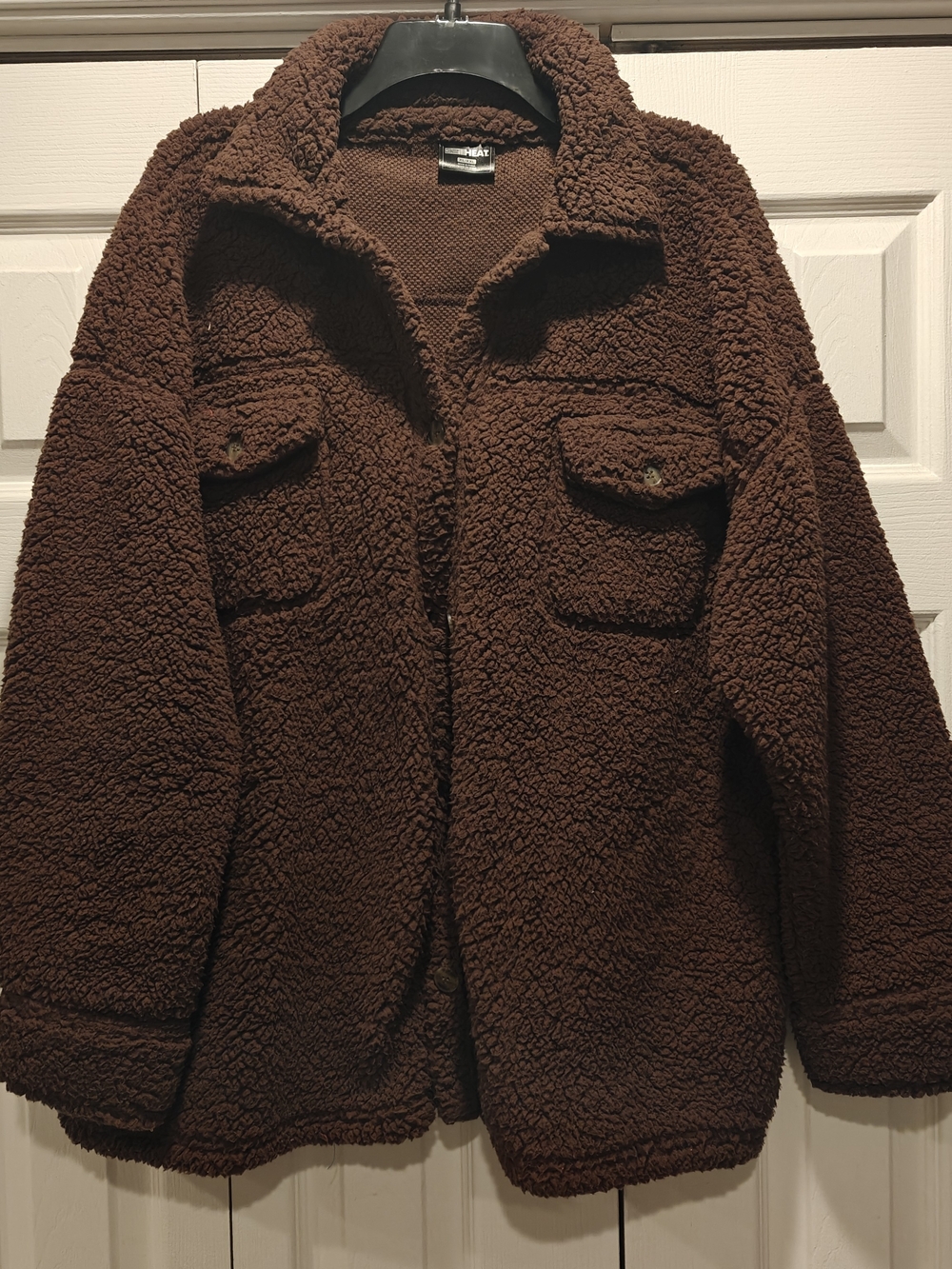 32 Degrees Brown Teddy Sherpa Jacket